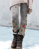 Leggings Très Élastiques avec Imprimé