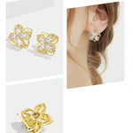 Ensemble d'ornement floral rotatif