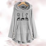 Sweat-shirt à imprimé peluche
