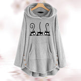 Sweat-shirt à imprimé peluche