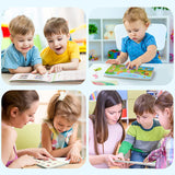 Livre de pâte cognitive pour l'éducation précoce des lumières pour les enfants