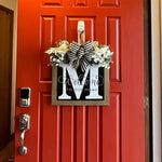 Couronne de bienvenue pour la porte d'entrée