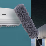 Plumeau en fibre rétractable en acier inoxydable