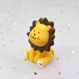 Ours/lion blanc peint à la main