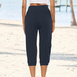 Pantalon Cargo à Cordon de Serrage pour Femmes