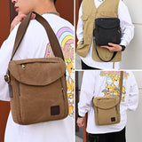 Sac messager d'affaires en toile