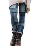 Leggings Très Élastiques avec Imprimé