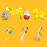 Jouet suspendu pour chats rebondissants