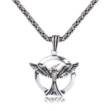 Collier Phoenix Cercle Pour Homme