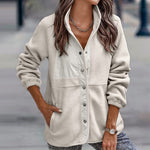 Veste Polaire Manches Longues Couleur Unie