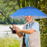 Chapeau parapluie extérieur double couche