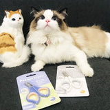 Coupe-ongles professionnel anti-accidentel pour animaux de compagnie à trou rond