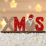 Décorations de Noël Peintes en Bois