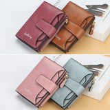 Portefeuille Multifonctionnel à Trois Volets