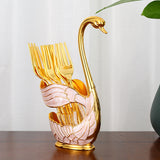 Décoration de la maison Swan Dessert Cuillère/fourchette Vaisselle
