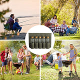 Sac de rangement pour bouteilles d'épices de camping