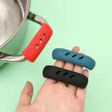 Couvercle de Poignée de Pot Anti-brûlure en Silicone