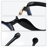 Lunettes de lecture portables anti-lumière bleue