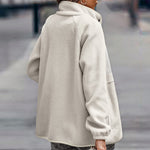 Veste Polaire Manches Longues Couleur Unie