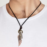 Collier Pendentif Ailes d'Ange Personnalité