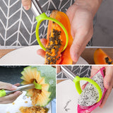 Ensemble de trois pièces pour creuser des fruits