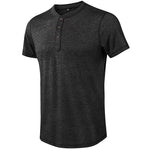 T-shirt à boutons vintage pour hommes