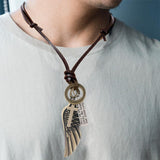 Collier Pendentif Ailes d'Ange Personnalité