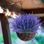 Fleurs de lavande artificielles d'extérieur