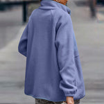 Veste Polaire Manches Longues Couleur Unie