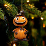 Pendentif citrouille d'Halloween