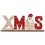 Décorations de Noël Peintes en Bois
