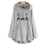 Sweat-shirt à imprimé peluche