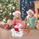 🎅Jouets musicaux électriques pour le Père Noël grimpant à la cheminée🎄