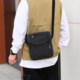 Sac messager d'affaires en toile