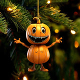 Pendentif citrouille d'Halloween