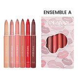 Crayons à Lèvres Mats Aiguisables Rotatifs