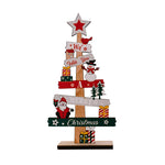 Ornement de Noël bonhomme de neige vieil homme en bois