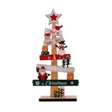 Ornement de Noël bonhomme de neige vieil homme en bois
