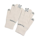 Gants à Écran Tactile Doublés de Laine Épaisse et Chaude