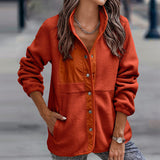 Veste Polaire Manches Longues Couleur Unie
