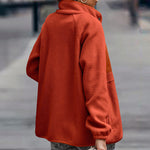 Veste Polaire Manches Longues Couleur Unie