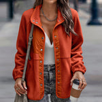 Veste Polaire Manches Longues Couleur Unie