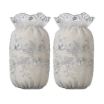 🔥Manches en dentelle florale double épaisseur