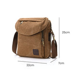 Sac messager d'affaires en toile