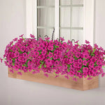 Fleurs de simulation violettes