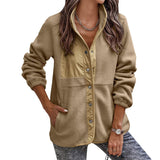 Veste Polaire Manches Longues Couleur Unie