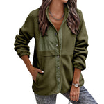 Veste Polaire Manches Longues Couleur Unie
