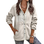Veste Polaire Manches Longues Couleur Unie
