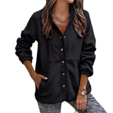 Veste Polaire Manches Longues Couleur Unie