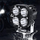 Phare de Voiture Bicolore Carré